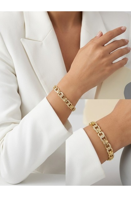 Xuping Bileklik Altın Kaplama Orjinal 14K XP Damgalı 17cm+2cm