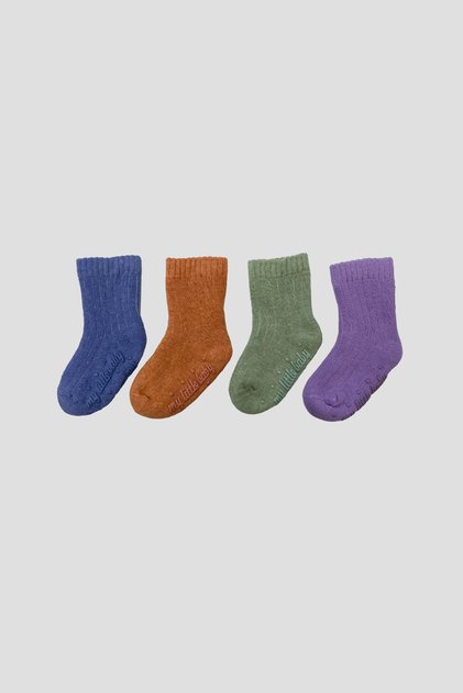 Girl's Towel Textured Premium Cotton Patterned Booties Socks Set
