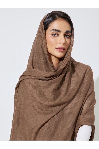 Cotton Like Fabric Slight Texture Hijab