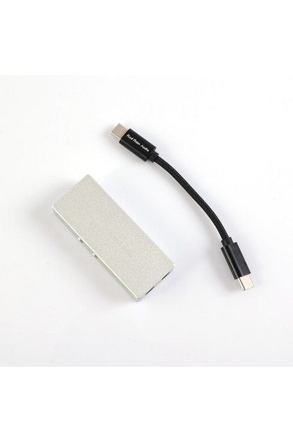 silver Rod Rain Audio Balanced Decoder Headphone Amplifier Mobile Phone Small Tail ES9039Q2M Sound C