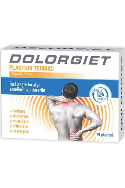 Plasturi termici Dolorgiet, Zdrovit, 10 bucăți