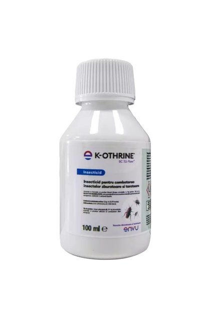 Insecticid K-Othrine SC 25 Flow – Insecte Zburatoare si Taratoare – 100ML