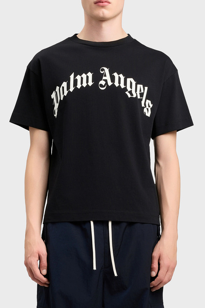 100% Cotton Logo Printed Regular Fit Crew Neck t Shirt Men's t Shirt Pmaa109S26Jer00