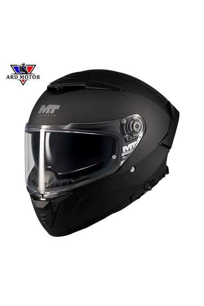 Thunder 4 Sv Pure A1 Mat Siyah Kapalı Kask