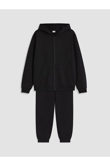 Lcw Kids Black Boys' Tracksuit Set