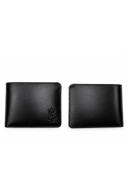 Men's Genuine Leather Bifold Wallet with ID Window, Multiple Card Slots, Cash Compartment, Slim Classic Purse for Everyday Use and Gift