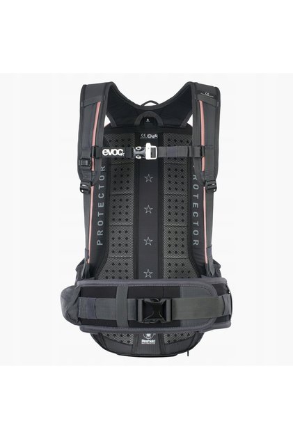 Rucsac ciclism Fr Enduro 16 l roz prăfuit/gri carbon S