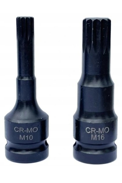 Chei tubulare de impact M4-M16 1/2 CR-MO cu tijă canelată