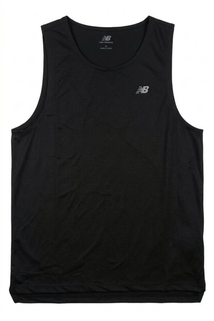 Men's Tank Top Sleeveless Sports Running Training Fitness Zero Sleeve Breathable Athlete Casual Summer Mnt3652-Bk