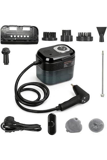Pressurized Steam Cleaner, 3 Adjustable Levels for Home Steam Cleaning, 15 Second Fast Heating & 1700ml Tank,