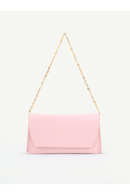 Powder Shk350 with Chain Strap, Magnetic, 3 Compartments, Women's Evening Dress and Clutch Bag, Hand and Shoulder Bag