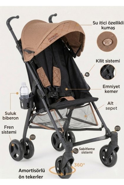 Rv133 Lizbon Baston Bebek Arabası