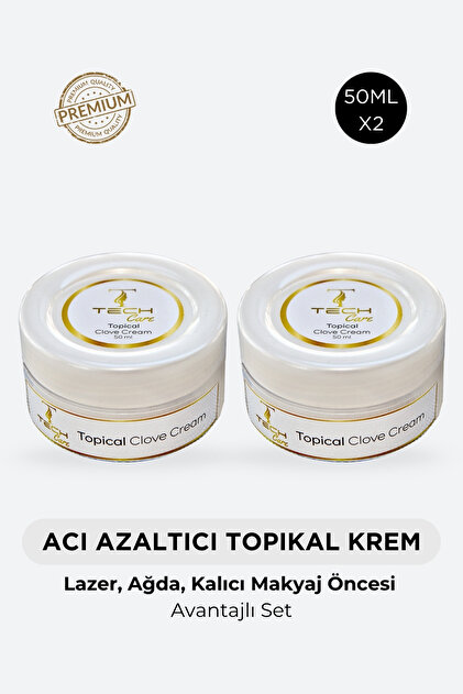 Tech Care 2'Li Acı Azaltıcı Care Cream-Topical Cream Lazer