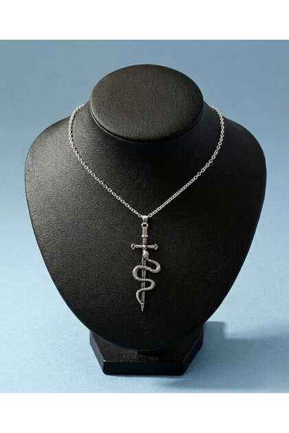 Snake Sword Sworded Snake Necklace