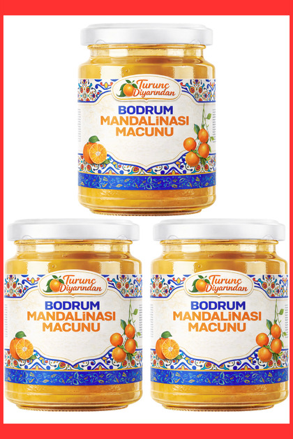 turunç diyarı Bodrum Mandalinası Macunu 3 Adet - Fiyatı, Yorumları