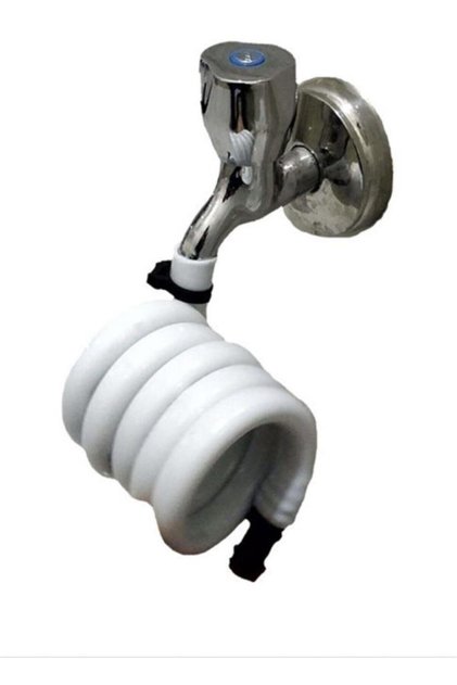 Kendi Uzayan Taharatmatik WC Hortummatik Hijyenik Wc Hortum Matik,90cm Spiral Taharet Hortumu