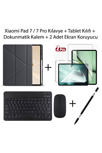Yesnıce Xiaomi Pad 7 / 7 Pro Uyumlu Standlı Kılıf Ve Dokunmatik