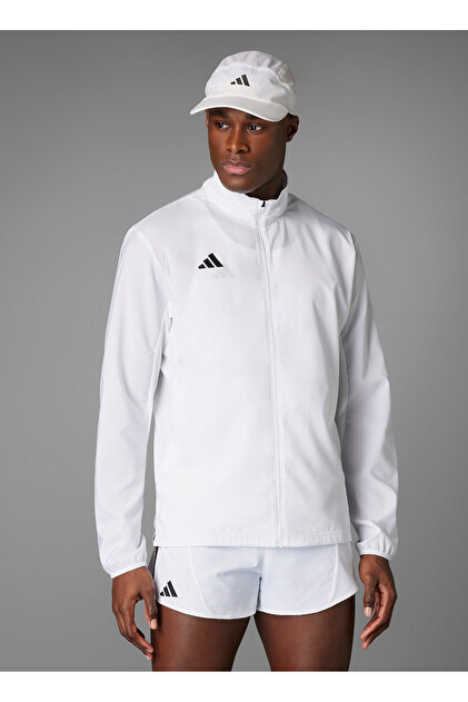 adidas IT7586 ADIZERO E JCKT Beyaz Erkek Zip Ceket - Fiyatı, Yorumları
