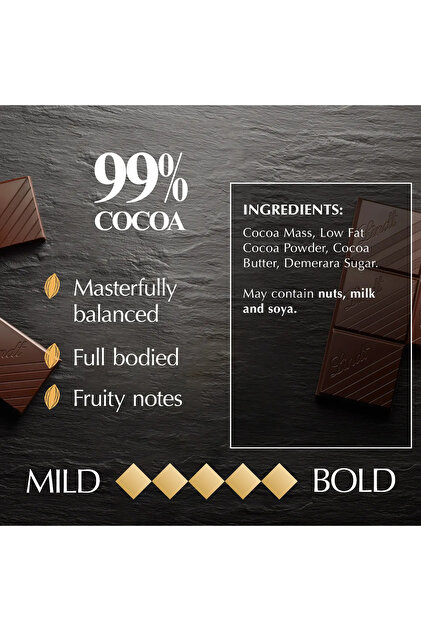 Lindt Excellence Çikolata %99 Kakao 50 g Fiyatı, Yorumları - Trendyol