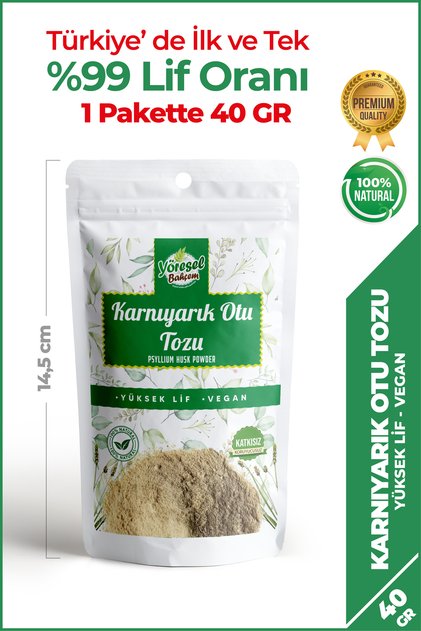 Karnıyarık Otu Tozu (Psyllium) Powder