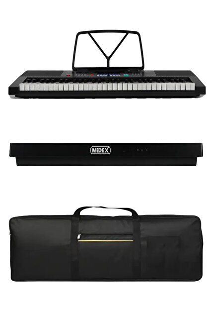 Midex Ps-2500ks Led Ekran 61 Tuşlu Org Klavye (STAND ÇANTA