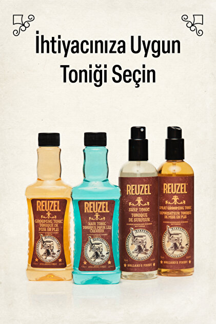 Reuzel Spray Grooming Tonic Volumizing and Heat Protecting Hair