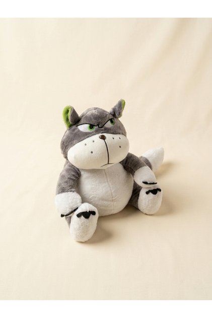 PELUŞ SİNİRLİ KEDİ-45 CM