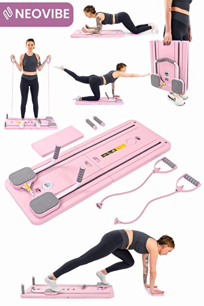 R4 Elite Pilates Board Çok Fonksiyonlu Egzersiz Aleti Pilates Reformer, Ev Tipi Pilates Istasyonu Pilates