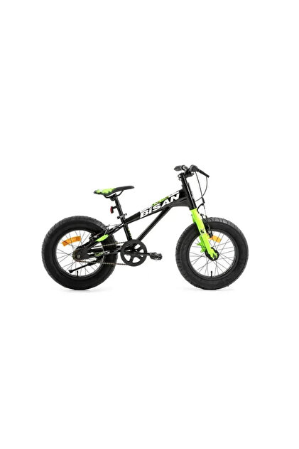 Bisan Limit 16 Jant Fat Bike Çocuk Bisikleti - Siyah/yeşil