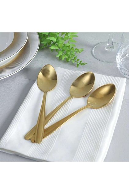 Guilenna 3-Piece Dinner Spoon - Gold