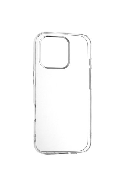 Husă pentru iPhone 16 Pro - Silicon transparent - Transparentă