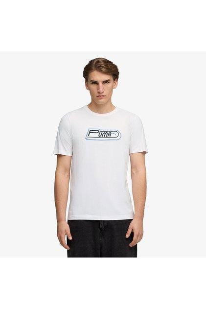 Future Archive Graphic Unisex Beyaz T-Shirt