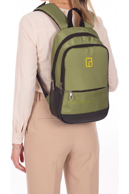 Unisex Mini Backpack, Multi-Compartment Casual Backpack