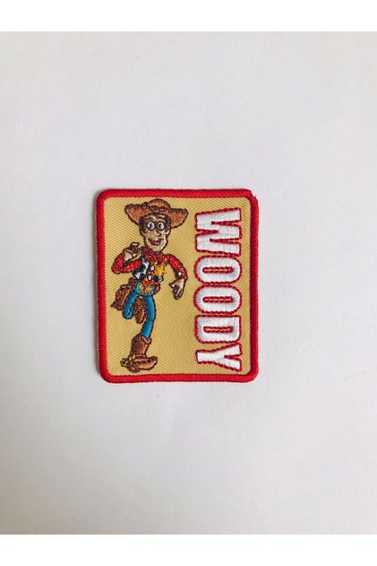 معطف منسوج من الحديد - رقعة - رقعة Toy Story Woody Character1 (المنتج الأصلي المرخص)