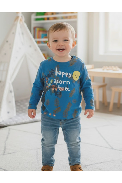 Bluza, Albastru