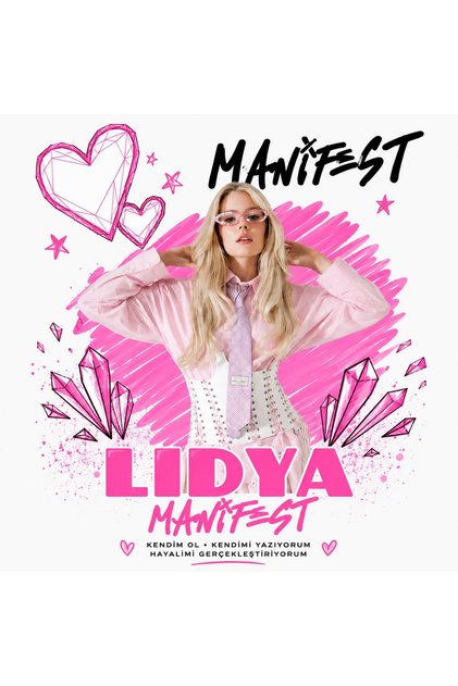Manifest Lidya Kanat Tasarımlı T-shirt