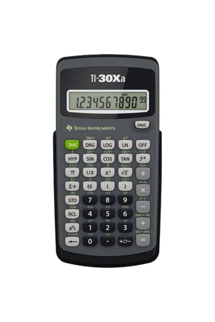 TI-30XA, 10-цифрен, научен