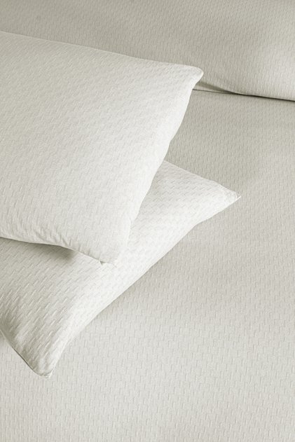 Selimiye 2-Piece Pique Pillowcase | Flap Pillowcase | Summer Pillowcase | 100% Cotton | 50 X 70 cm