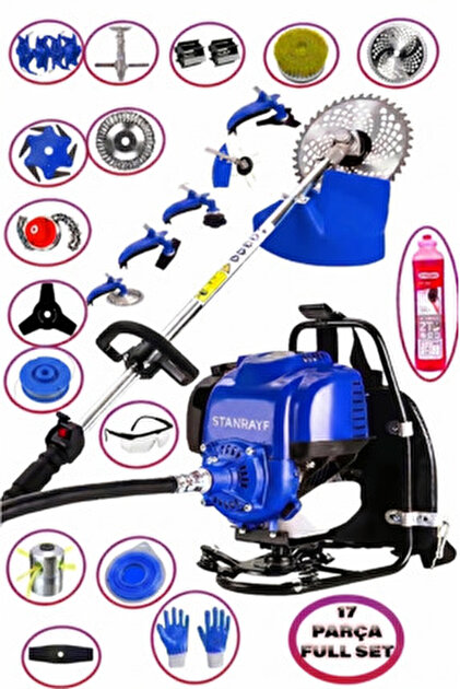 stanrayf Alman X-still 9.4 Hp Zeytin Silkme Makinası + Sırt Tipi
