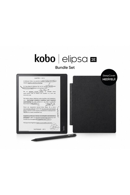 Kobo Elipsa 2E Bundle E-Kitap Okuma Cihazı Siyah - Fiyatı, Yorumları