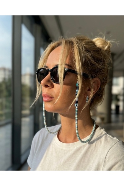 Colorful Beaded Fimolu Sunglasses Chain