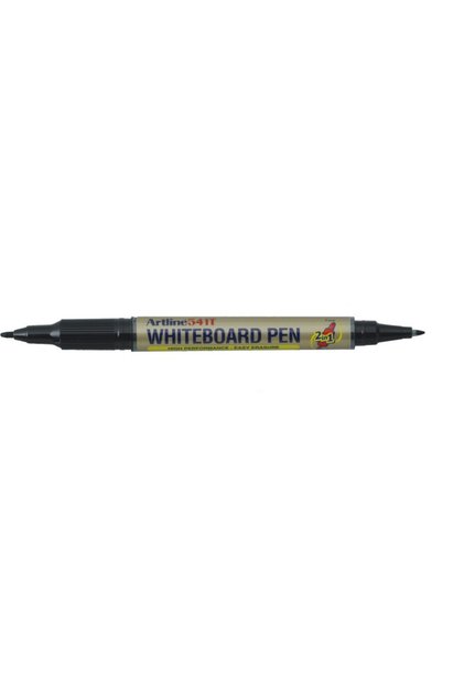 Marker pentru tabla de scris 541T, doua capete - varfuri rotunde 0.4mm/1.0mm - negru