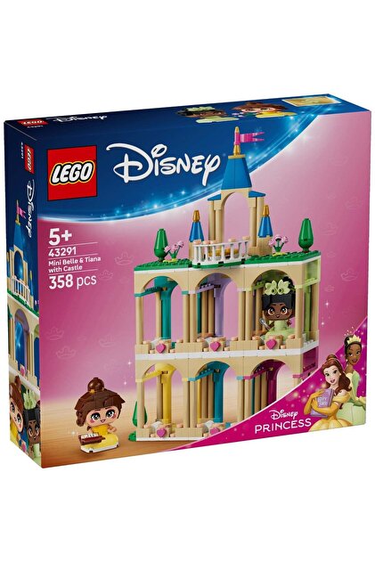 ® Disney Princess - Miniprintesele Belle si Tiana la castel (43291)