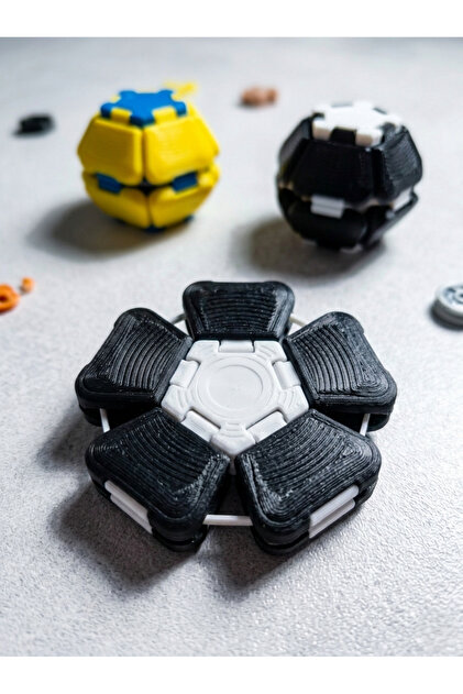 mekatris3d Mekatris Hoplaç Geometrik Mekanik Stres Oyuncağı