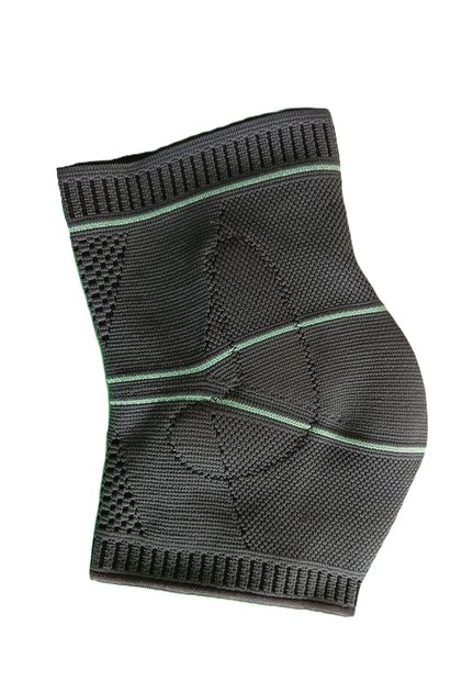 Knitted Malleol Support Ankle Brace with Silicone Pads for Edema Prevention and Compression Support, Size XXL