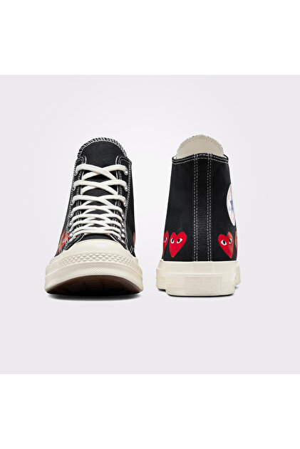 Converse x Comme des Garçons Play Chuck 70 Siyah Unisex Sneaker