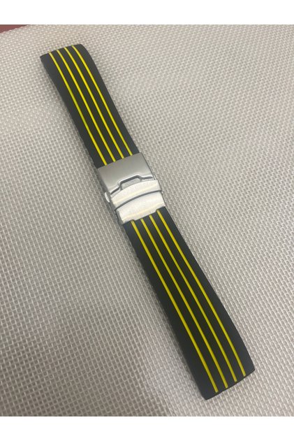 24 mm Compatible Silicone Watch Band Strap