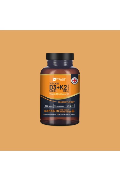 Vitamina D3 cu vitamina K2 Mk7 180 comprimate