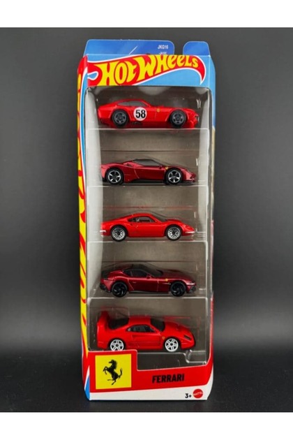 HOT WHEELS Ferrari 5'li Kutu 1/64 Model Araba Seti - Fiyatı, Yorumları