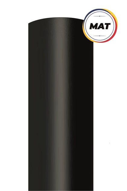 Matte Black Adhesive Coating Foil 61 Cm X 3 Mt